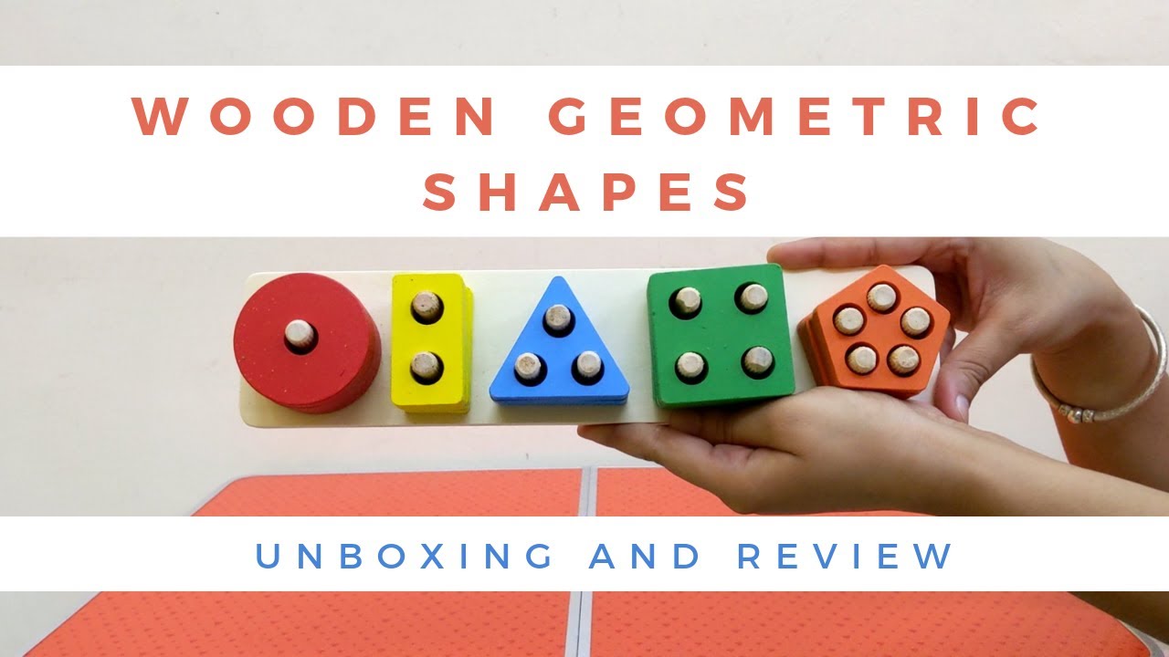 Wooden Geometric Block Shapes (Jiada) Unboxing and Long Term (5 months) Review