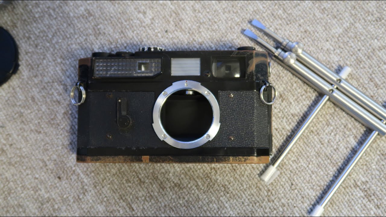 Canon 7 Rangefinder Camera Overhaul