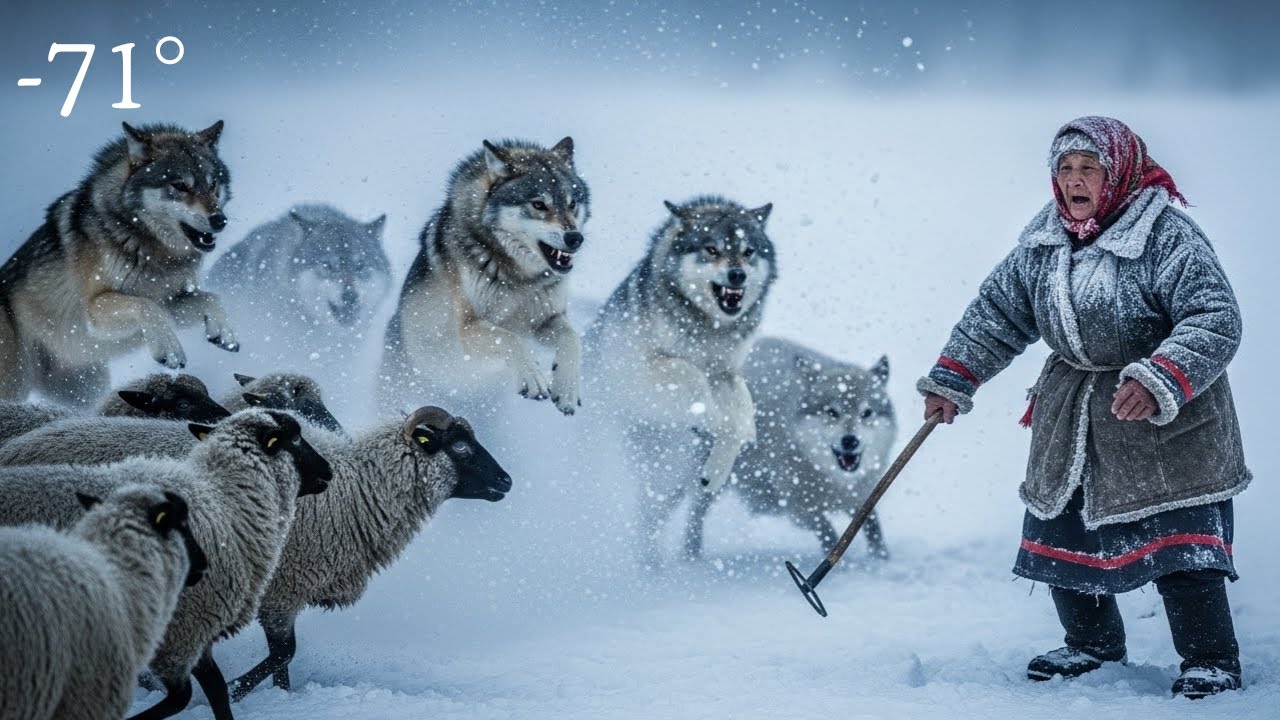 Brave 90 Year Old Widow Saves Sheep from Hungry Wolves in Blizzard