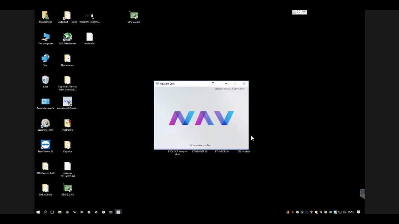 Navcoin - PoS Mining Instalacja oraz jak zrobić portfel z kopi zapasowej HajsoHolicy