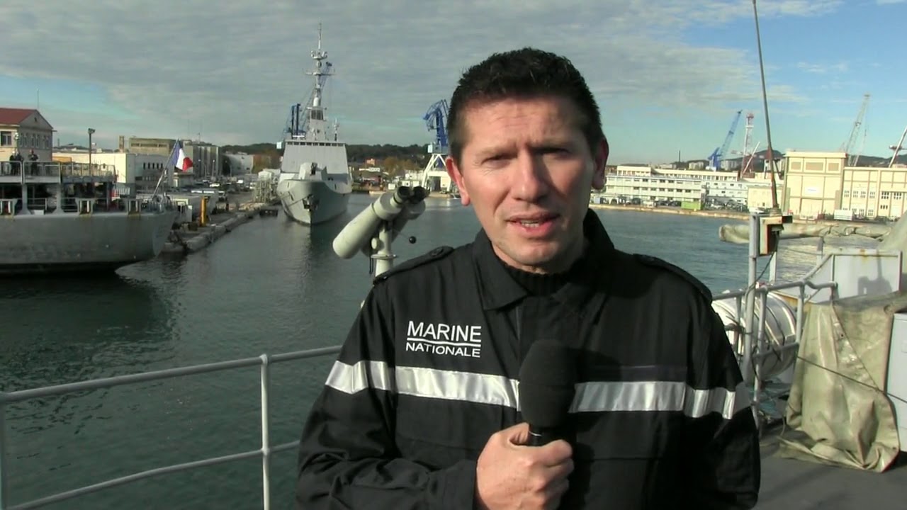 Embarquement à bord du patrouilleur 
