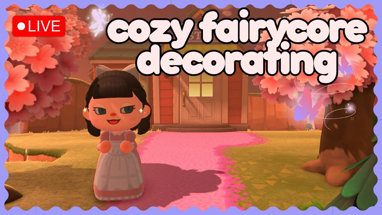 turning my island into a fairycore dream | acnh