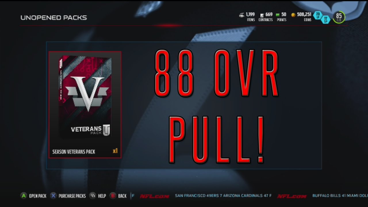 MUT 16 SEASONS VETERAN PACK OPENING