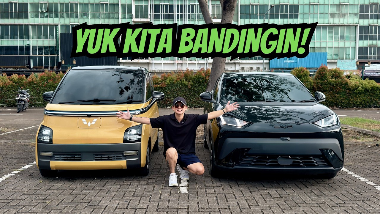 KOMPARASI Wuling Air EV dengan BYD Atto 1, Mobil Listrik Terjangkau yang Gw Punya