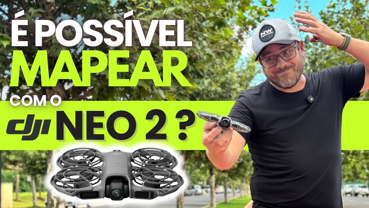 Consigo fazer um MAPEAMENTO com um DJI NEO 2 ???