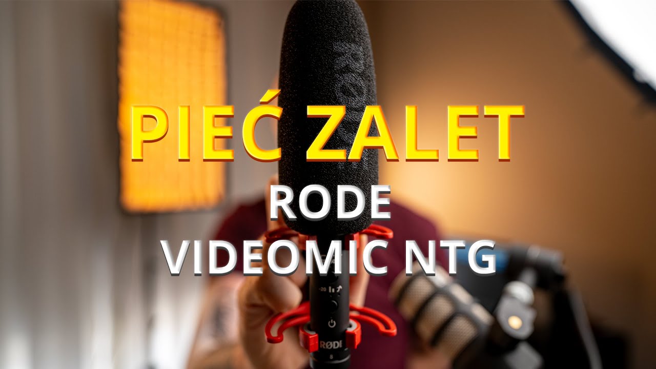 ZALETY Rode VideoMic NTG