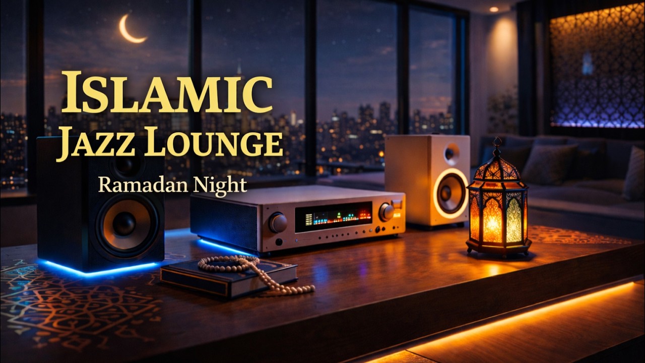 Ramadan Moonlight Jazz 🌙 Smooth Islamic Jazz Lounge for Peaceful Nights