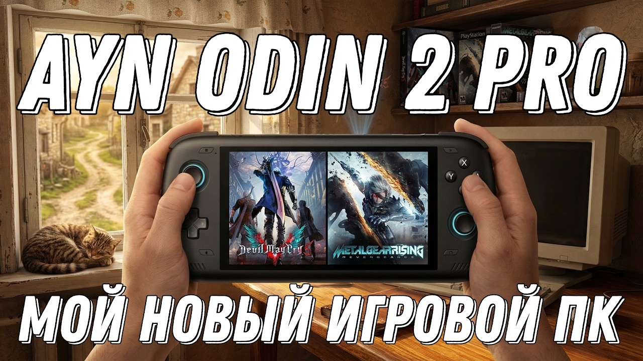 AYN Odin 2 Pro / Мой Новый Дачный ПК