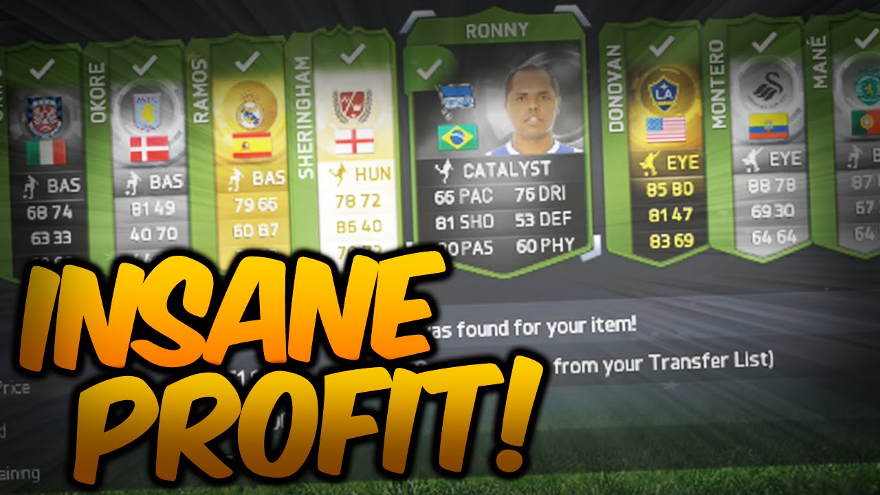 FIFA 15 TRADING - OMG INSANE 500K PROFIT IN 1 MINUTE!!! - TOP 5 TRADING TIPS/METHODS (Ulitmate Team)