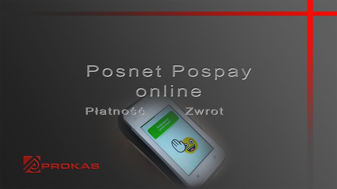 Kasoterminal Pospay online - płatność bez paragonu oraz zwrot
