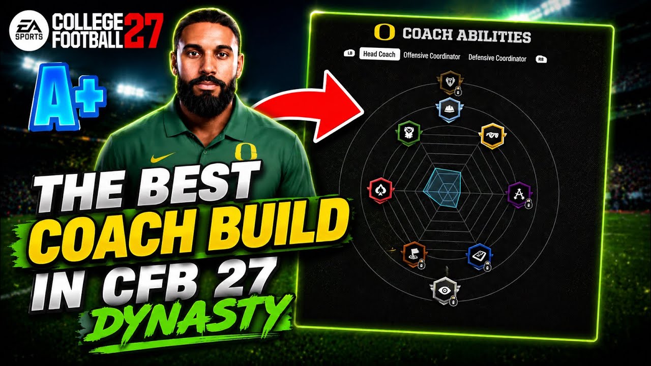 ЛУЧШАЯ прокачка тренера в режиме Dynasty в CFB 27