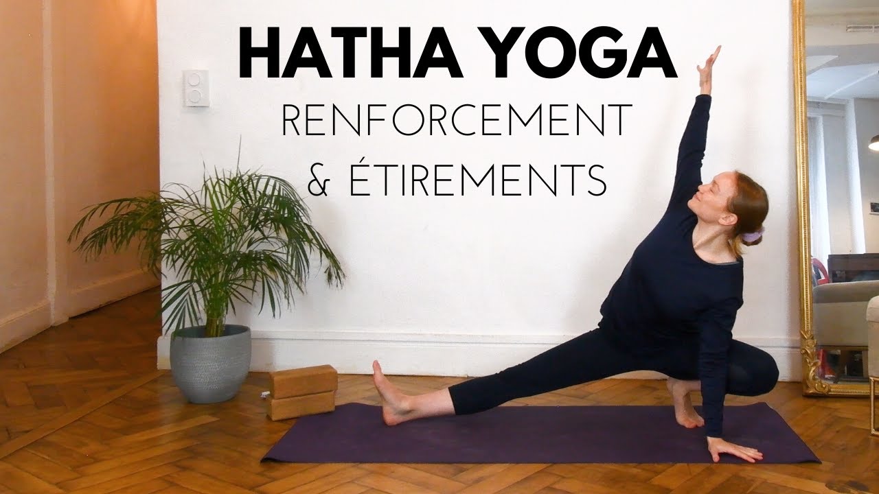 Hatha Yoga Dynamique Complet | Force, Flexibilité & Pranayama | Tous Niveaux