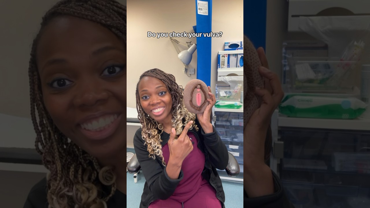 How to check your vulva - vulva check #vulvalcancer #gynae #womenshealth #healtheducation