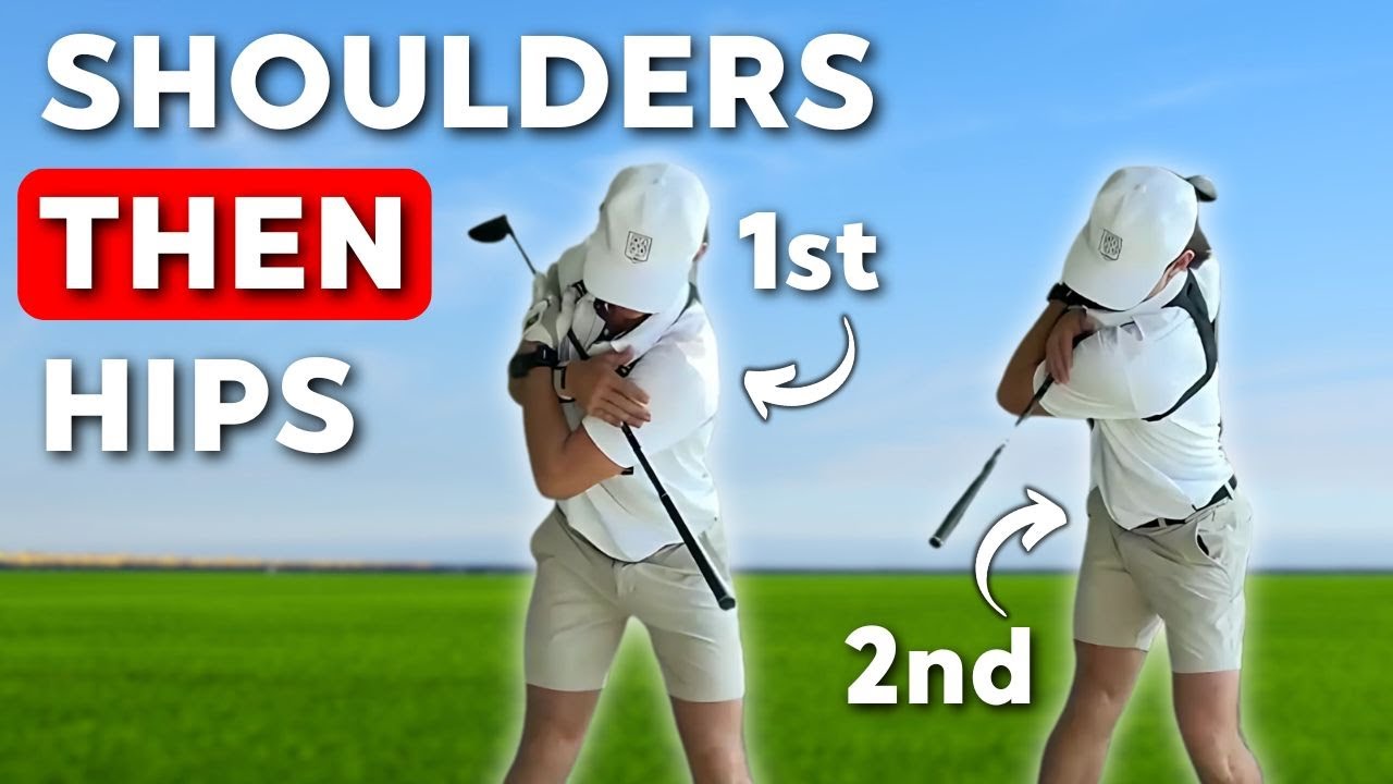 The SECRET to Getting a FULL Backswing Turn (only 2 steps!)