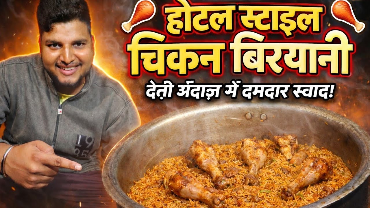 एक बार खाओगे तो बार-बार बनाओगे 😍 Chicken Biryani Recipe | Desi Style