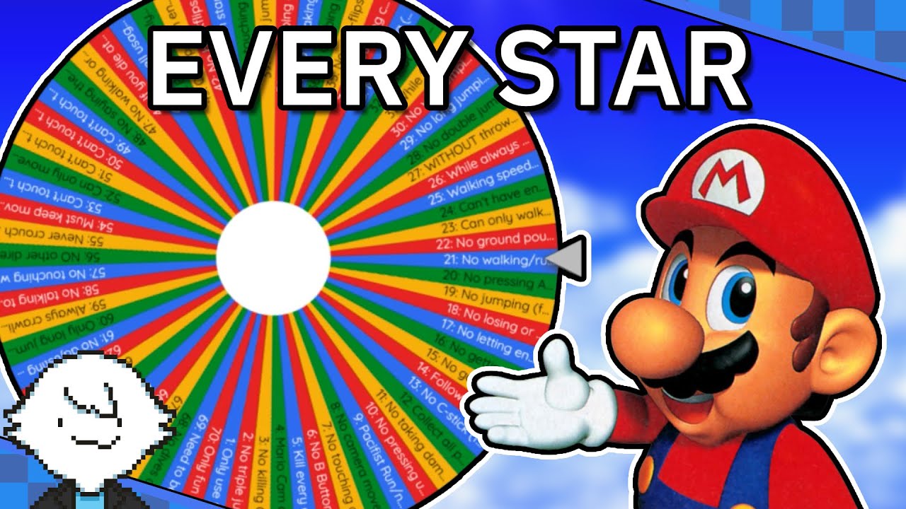 Super Mario 64, But Every Star Adds A Random New Challenge