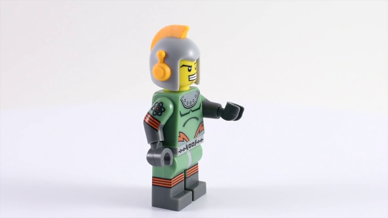 Retro Space Hero - Lego Minifigures Series 17