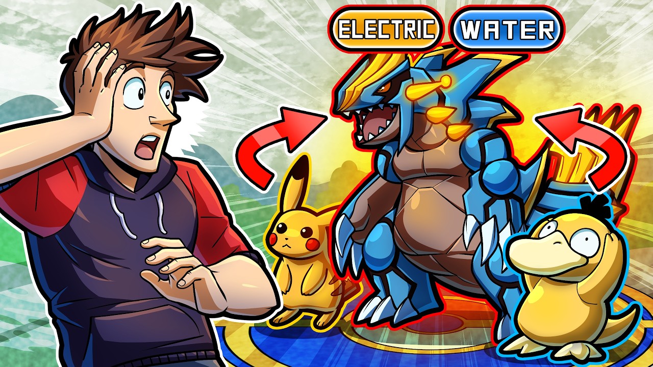 Choose Your Starter Pokemon, But Steal The Others Types!