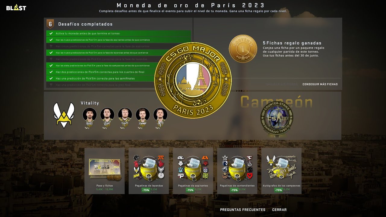 PACK OPENING CÁPSULAS BLAST 2023