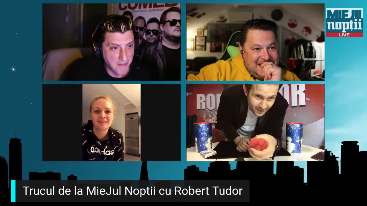 Magicianul Robert in action I Miejii Noptii - episod #5 - 24.03.2020