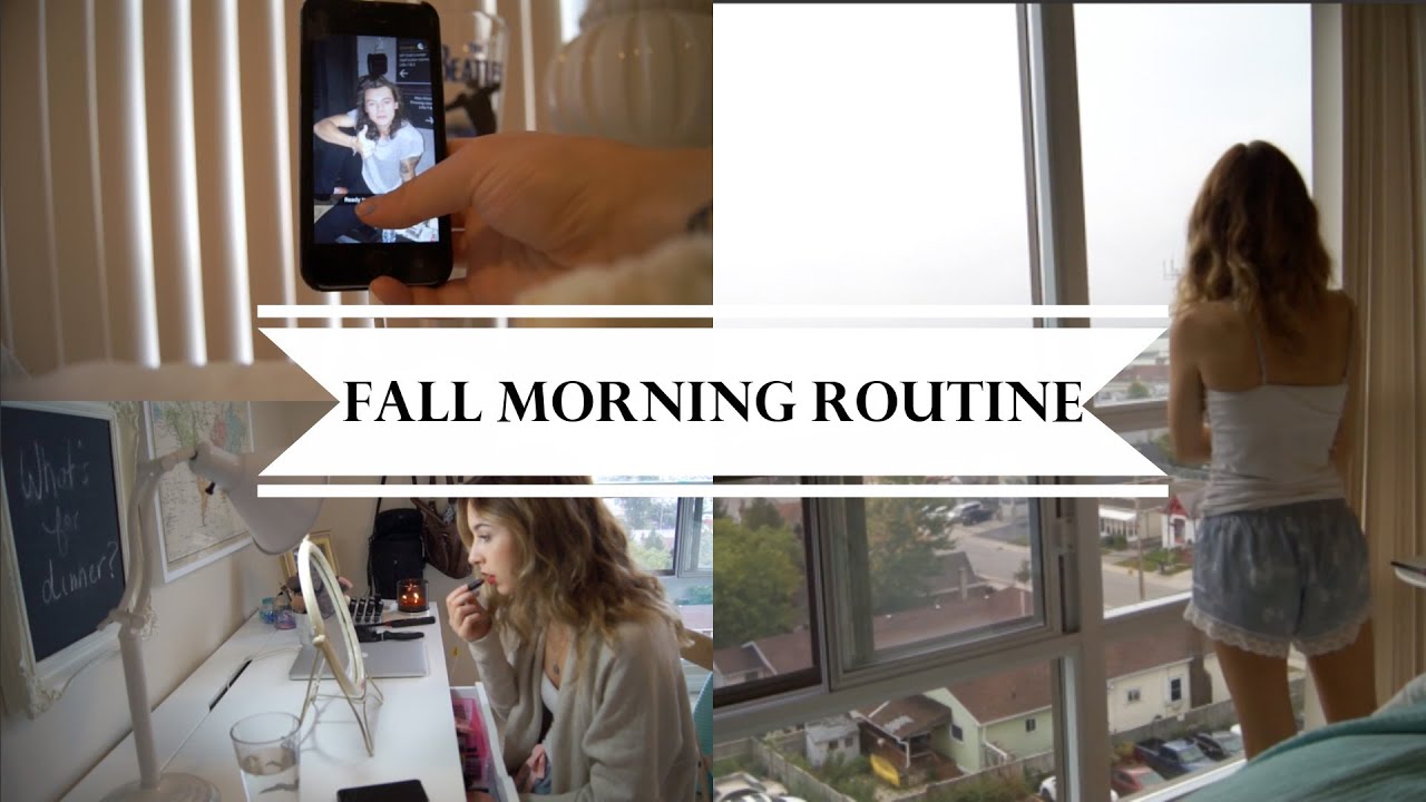 My Fall Morning Routine 2015