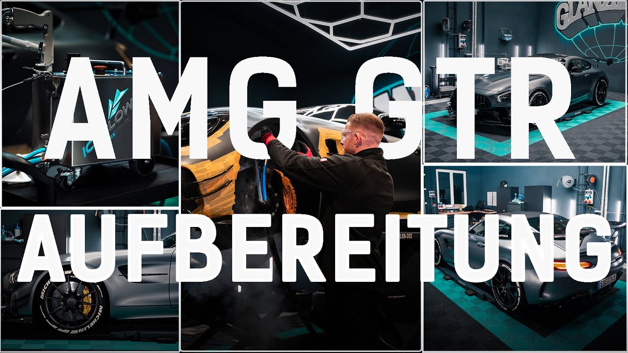 DieGlanzwelt | Full detailing of a Mercedes AMG GTR Tikt