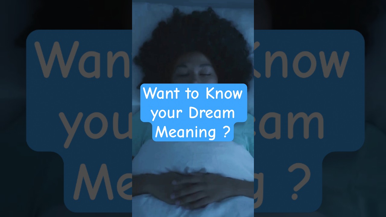 🛌 Top 3 Most Common Dreams & Their Hidden Meanings! 🌙