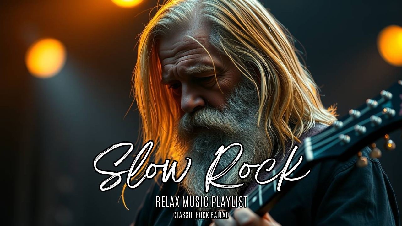 Best Slow Rock, Classic Rock, Ballad Hits of All Time 🎶 Emotional Guitar Melodies & Powerful Vocals🔥