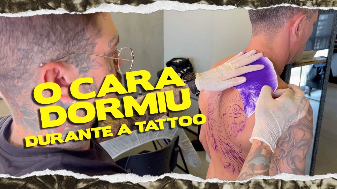 TATTOO FECHAMENTO DE COSTAS (TATTOO LEÃO REALISTA)