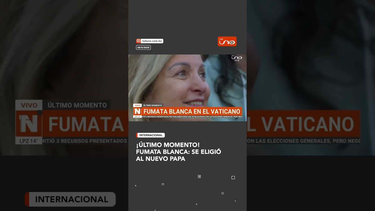 FUMATA BLANCA: NUEVO PAPA