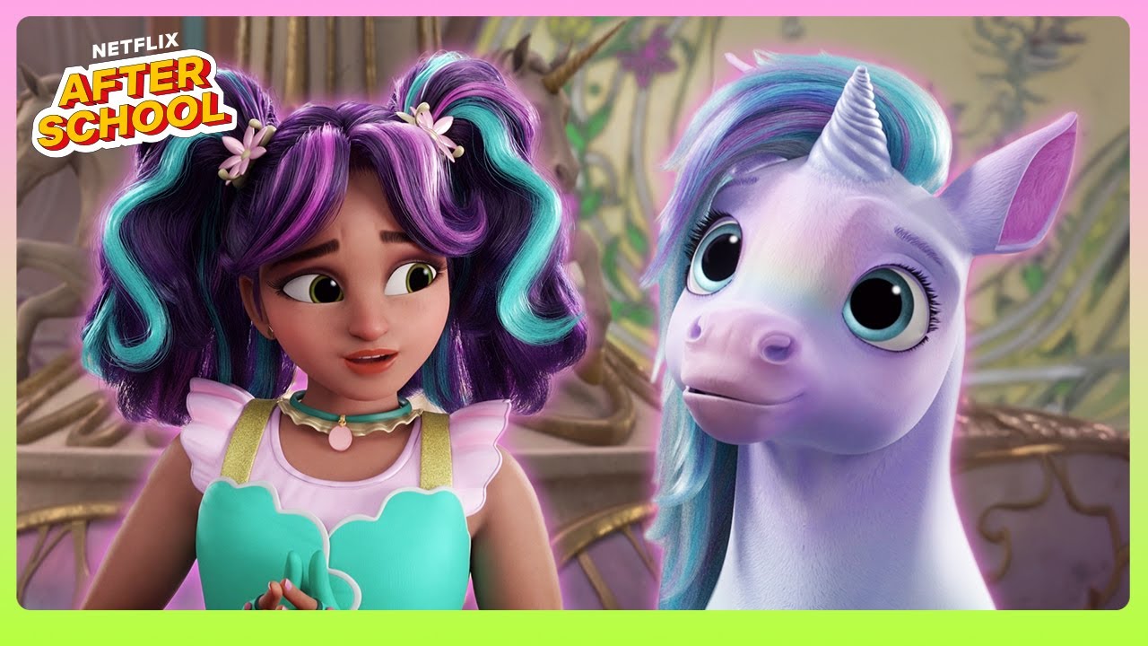 Ava Sneaks a Baby Unicorn into School! 🦄 Unicorn Academy | Netflix After School