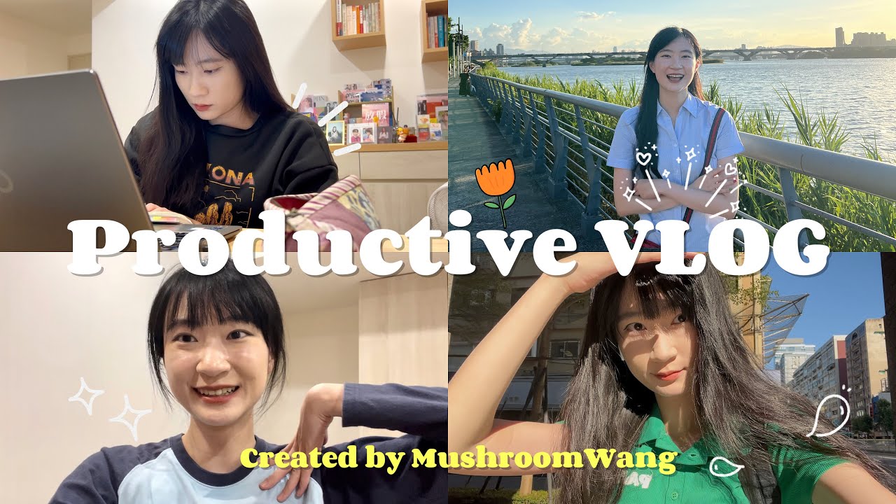 Productive VLOG | Work  Hard, Play Hard❣️提升工作效率必備工具 Feat.沉浸式翻譯 | MushroomWang🍄