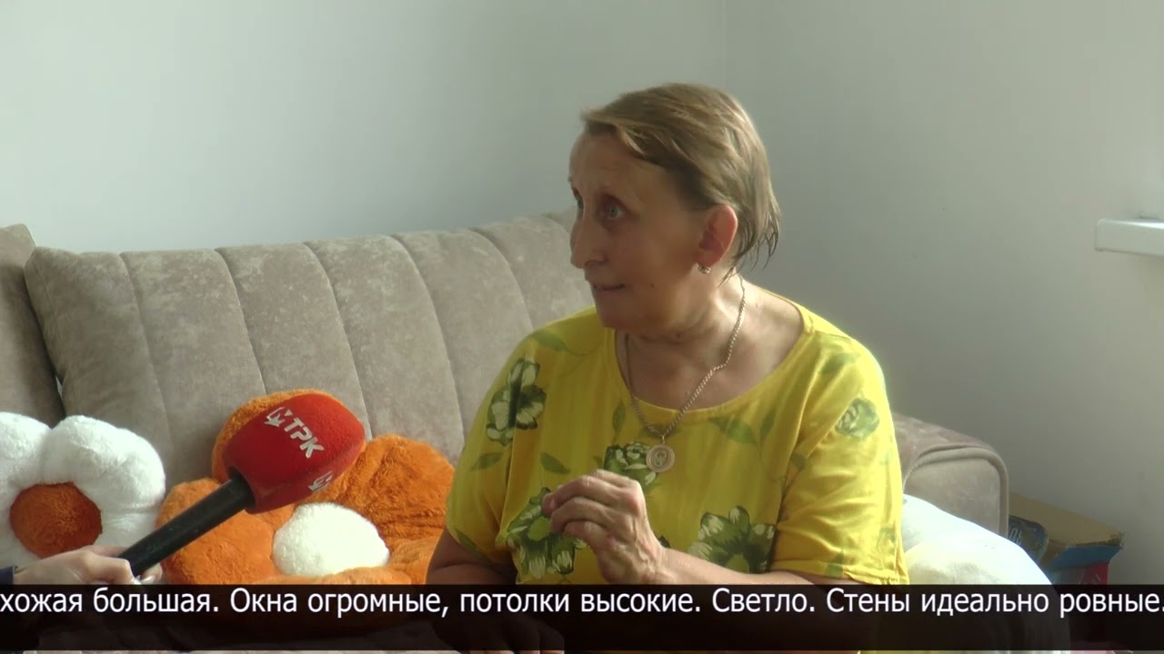 В новом доме микрорайона 