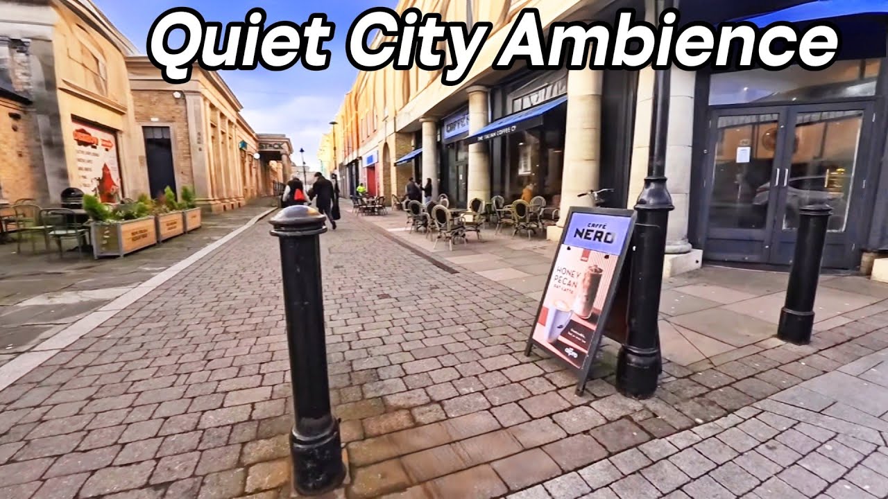Lincoln City Centre Walk | Ambient City Sounds