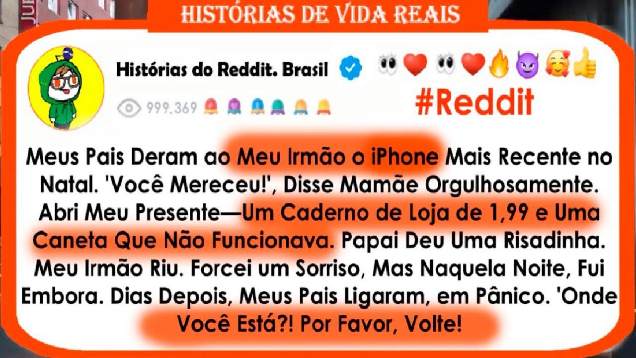 Meus Pais Deram ao Meu Irmão o iPhone Mais Recente no Natal. 'Você Mereceu!', Disse Mamãe...