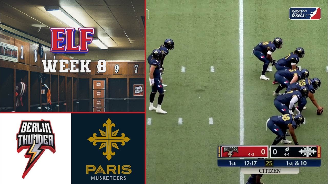 Berlin Thunder VS Paris Musketeers - Highlights ELF | Week 8