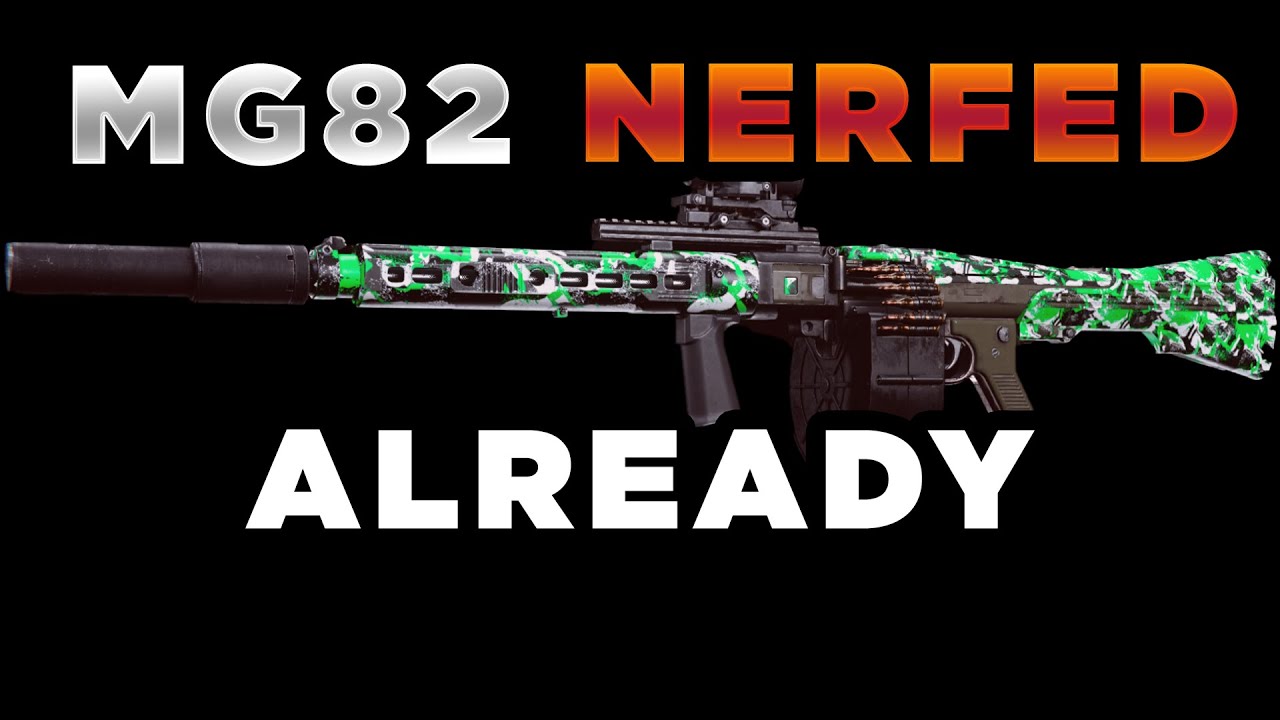 MG82 Nerfed in the Warzone Update Today | 6-22-21