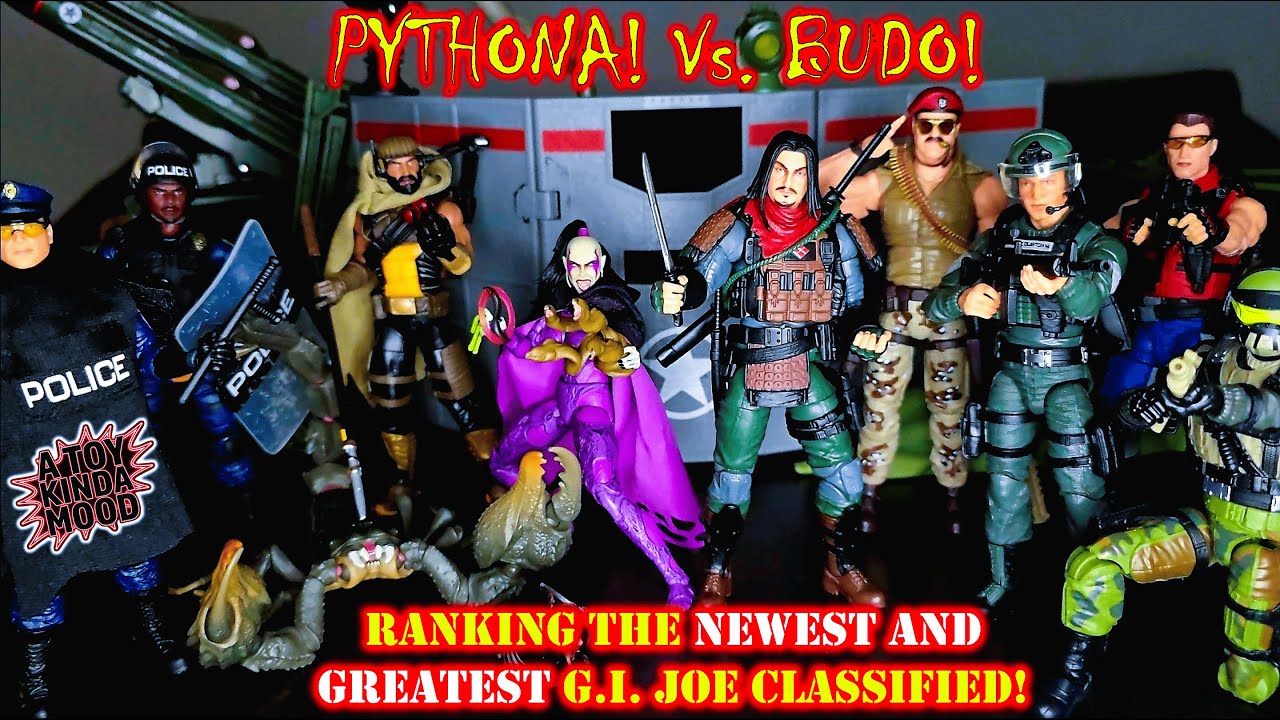 Рейтинг лучших НОВЫХ классифицированных фигурок GIJoe!