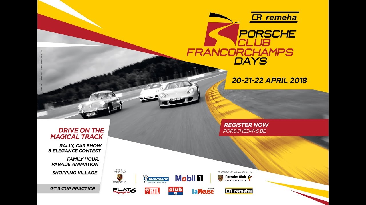 Porsche Days Spa --  Porsche Club Francorchamps