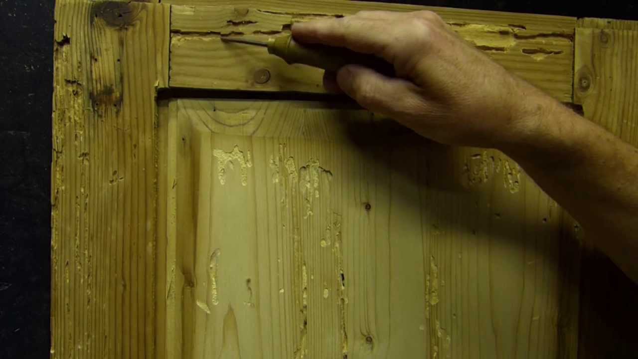 Den Hausbock im Möbel mit Hitze töten, Woodworm Killing with heat