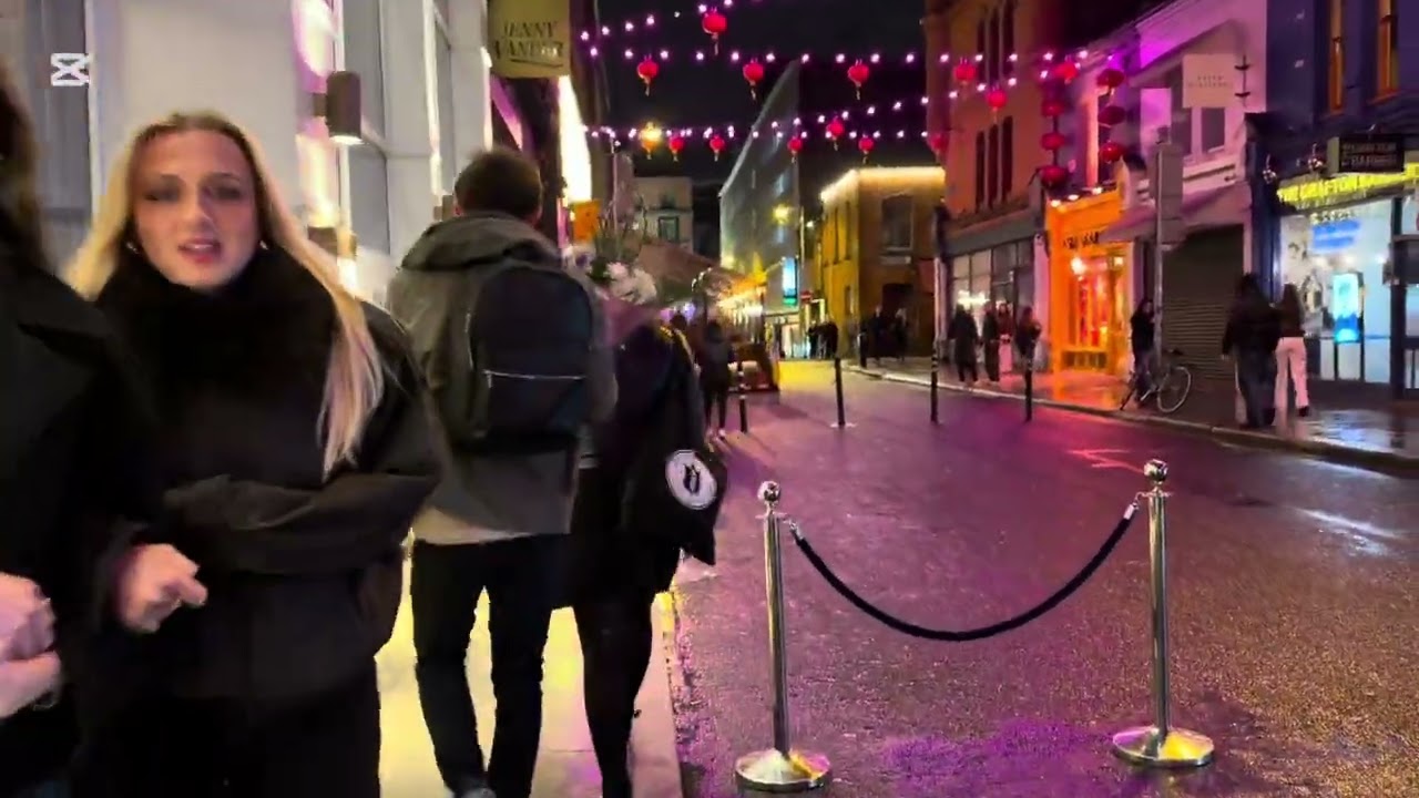 Night Walk in Dublin | Coppinegar Road to Fade Street | No Talking