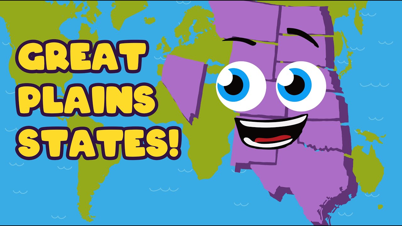 Explore The 10 US States That Are A Part Of The Great Plains! | US Geography Compilation | KLT GEO
