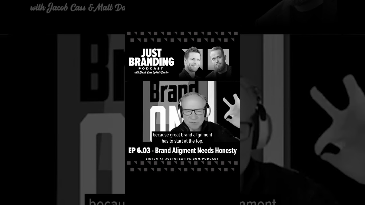 Brand Alignment Need Honesty (JUST Branding) #shorts