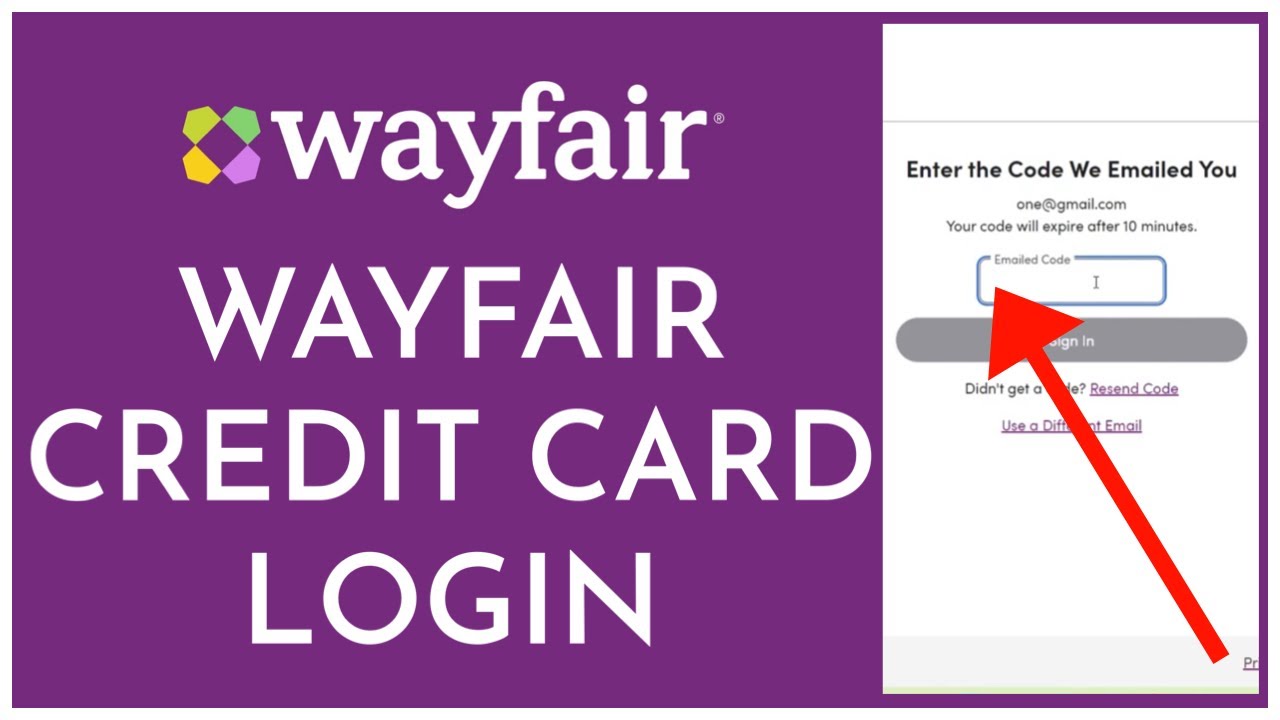Wayfair Credit Card Login Tutorial | How to Sign in to Wayfair Credit Card Account Online (2023)