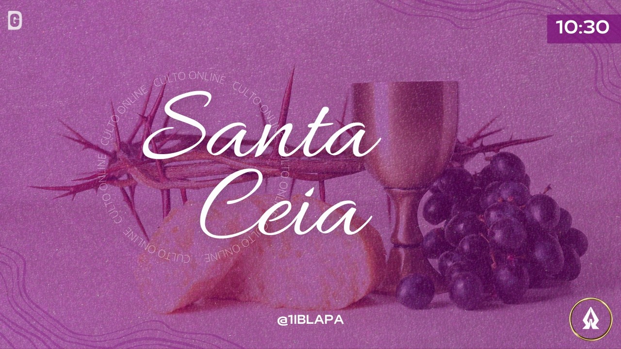 SANTA CEIA DOMINGO MANHÃ | PR. PAULO KLAWA | 1IBL | 01/02/2026 - 10h30
