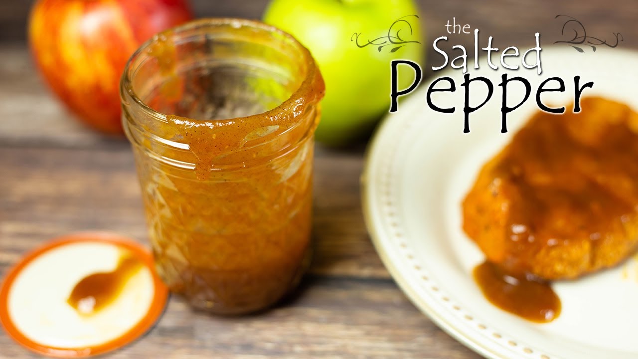 Apple Butter Bourbon BBQ Sauce