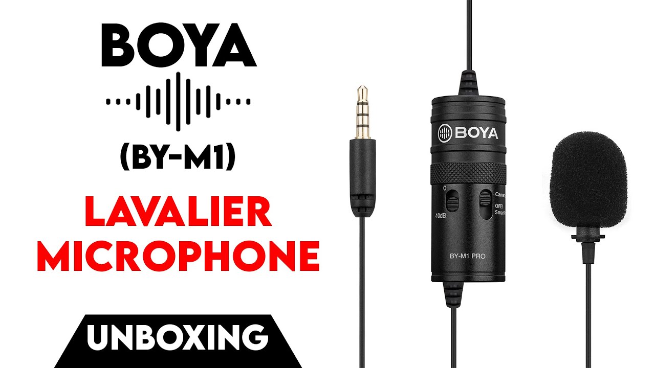 Best Microphone | Boya BY-M1 Lavalier Mic Unboxing | 2024