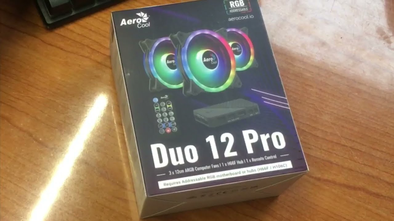 AeroCool Duo 12 Pro Распаковка и обзор (будем посмотреть)