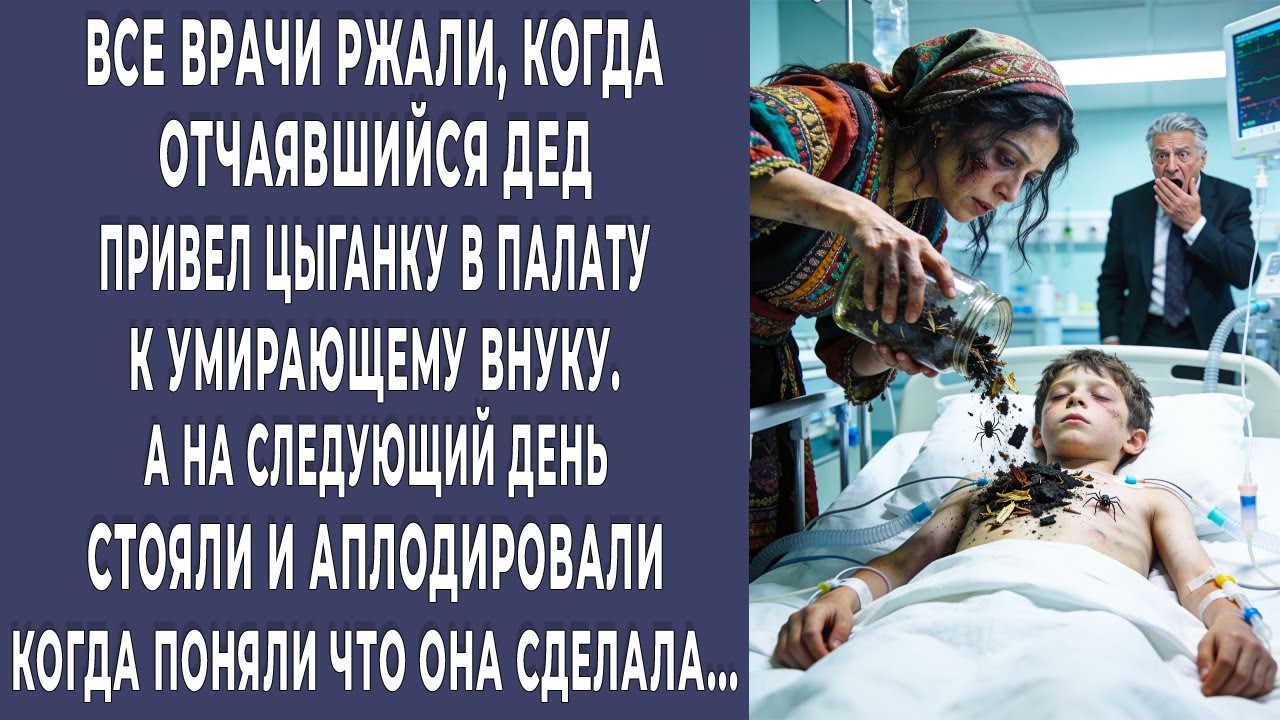 Врачи ржали когда дед привел цыганку в палату к умирающему внуку. А утром стояли и аплодировали…