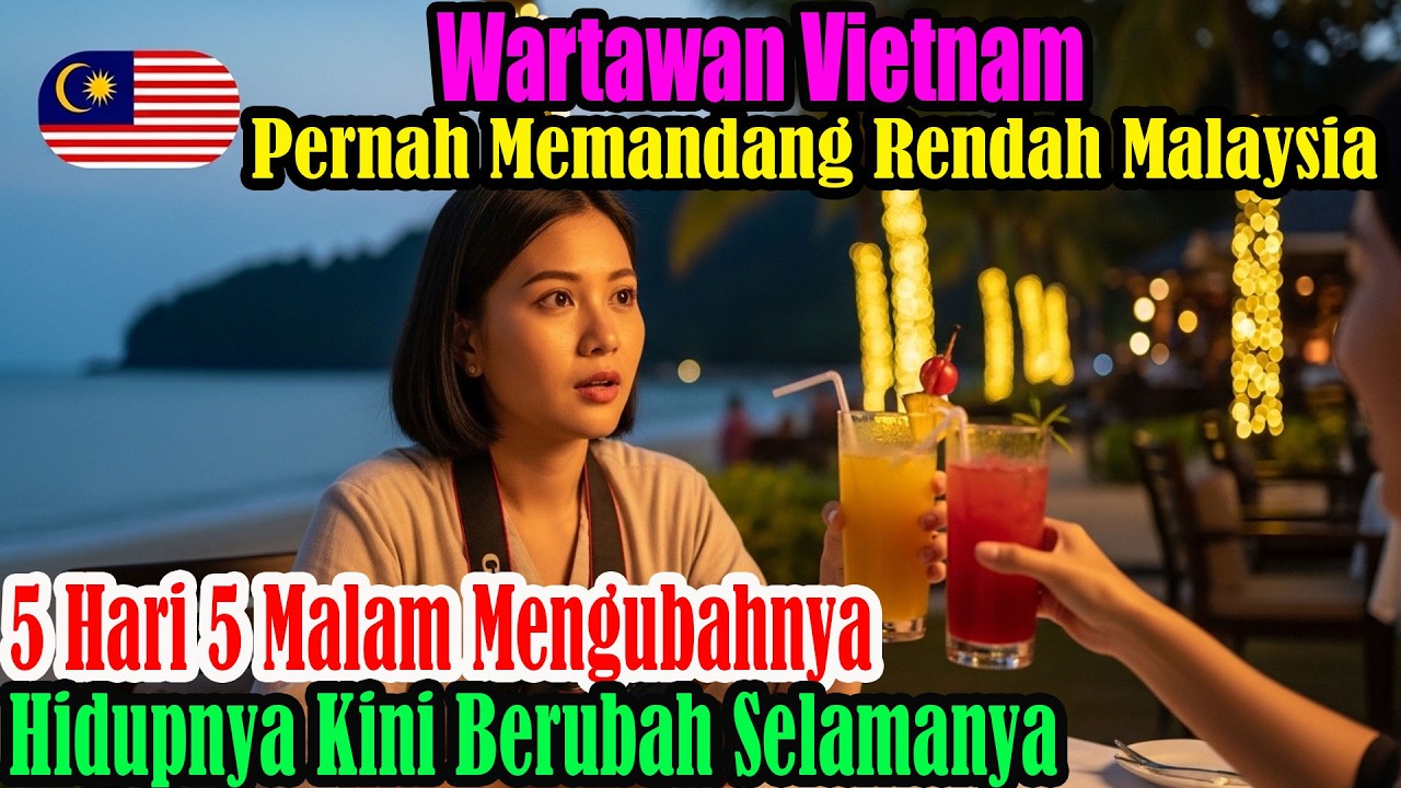 Wartawan Vietnam pernah memandang rendah Malaysia, 5 hari 5 malam mengubah hidupnya selamanya abadi!